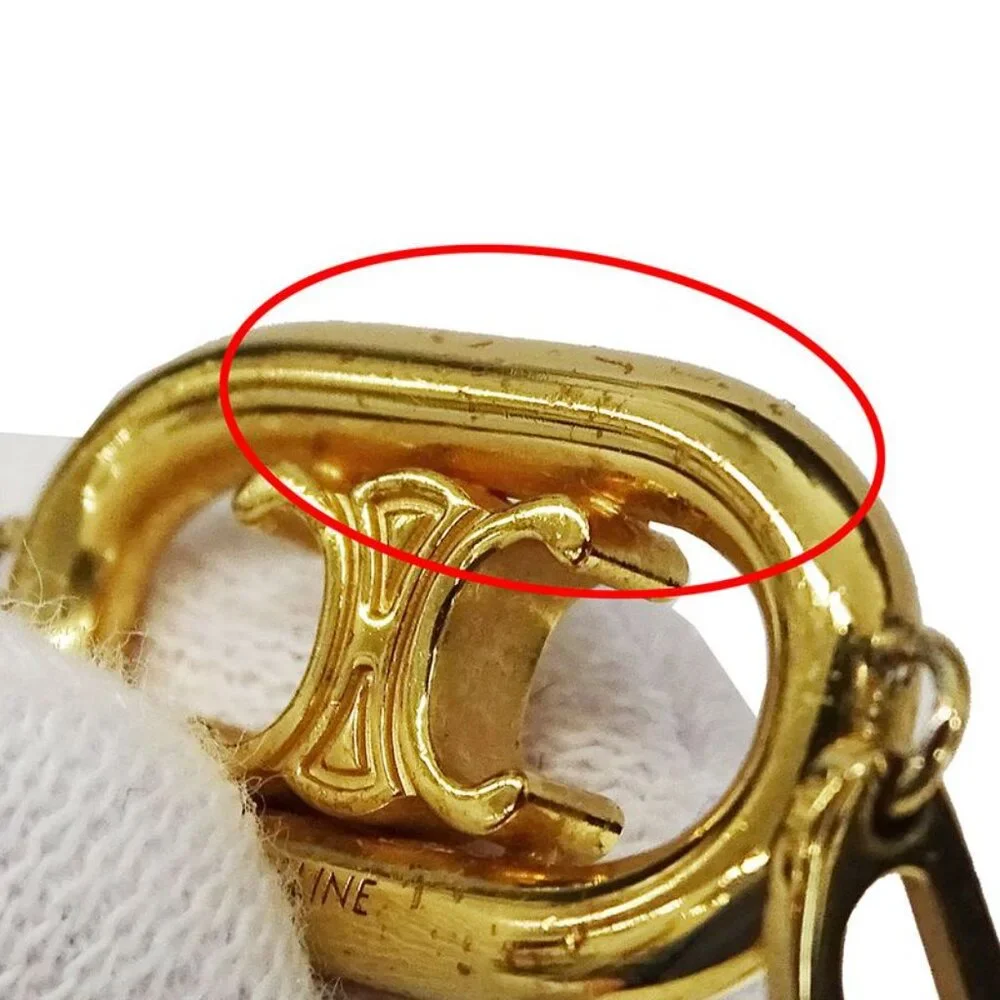 Celine Necklace Triomphe Gold 2 Strand Necklace Accessories - Picture 10 of 13